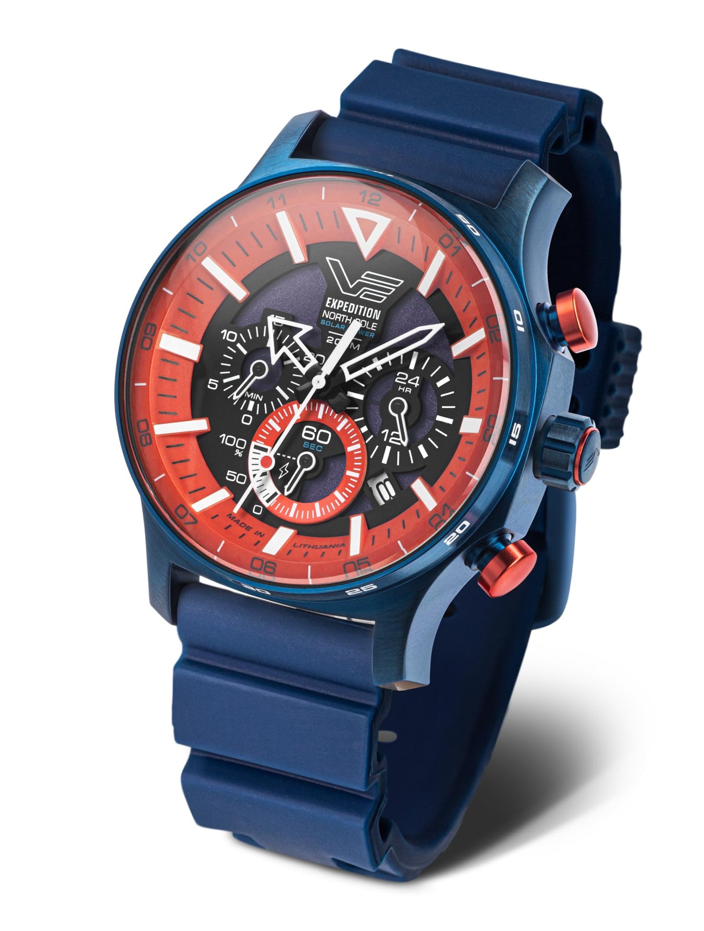 Outdoor-Uhr Solar Power Chrono