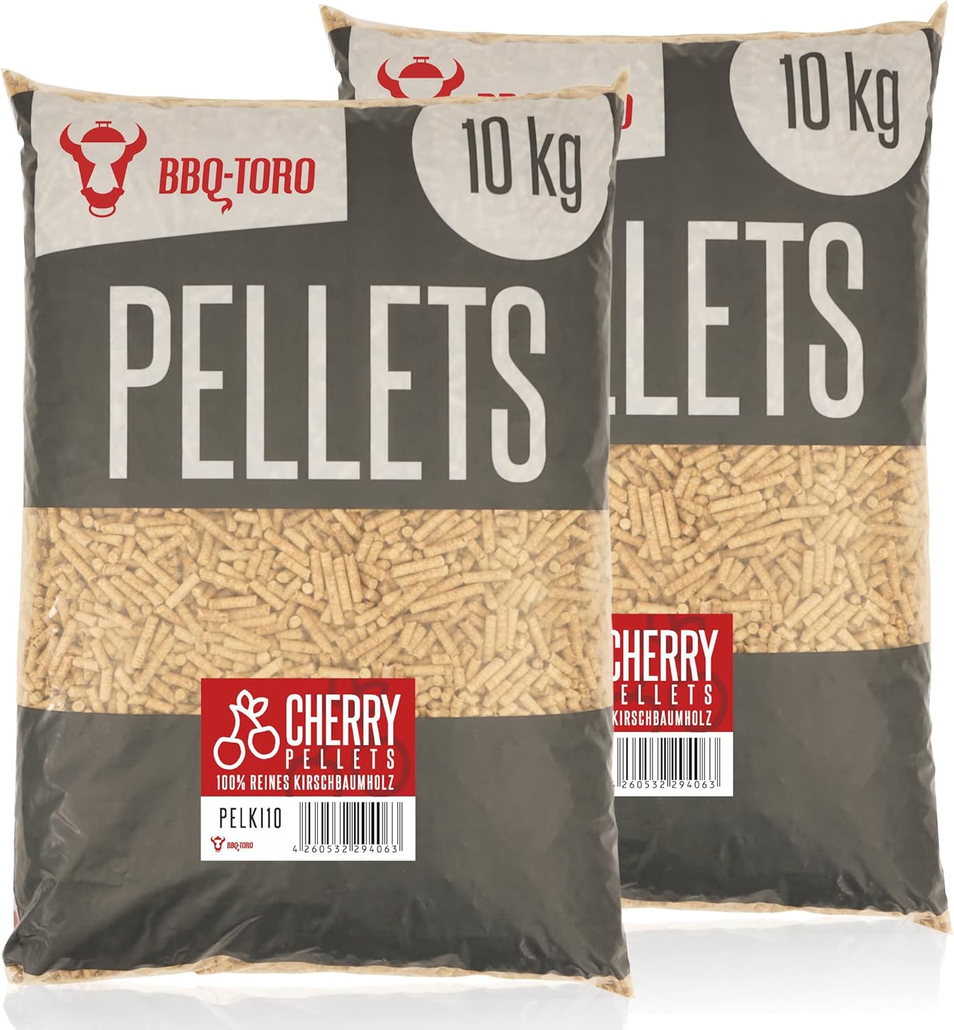 Grillpellets aus 100% Kirschholz, 20 kg