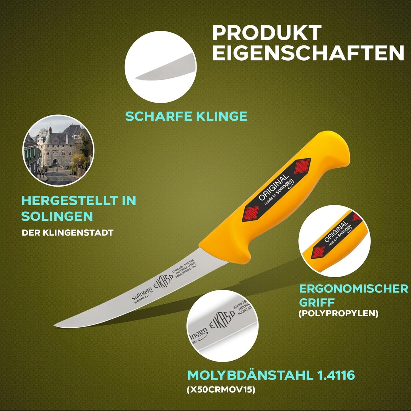 Ausbeinmesser, mittel