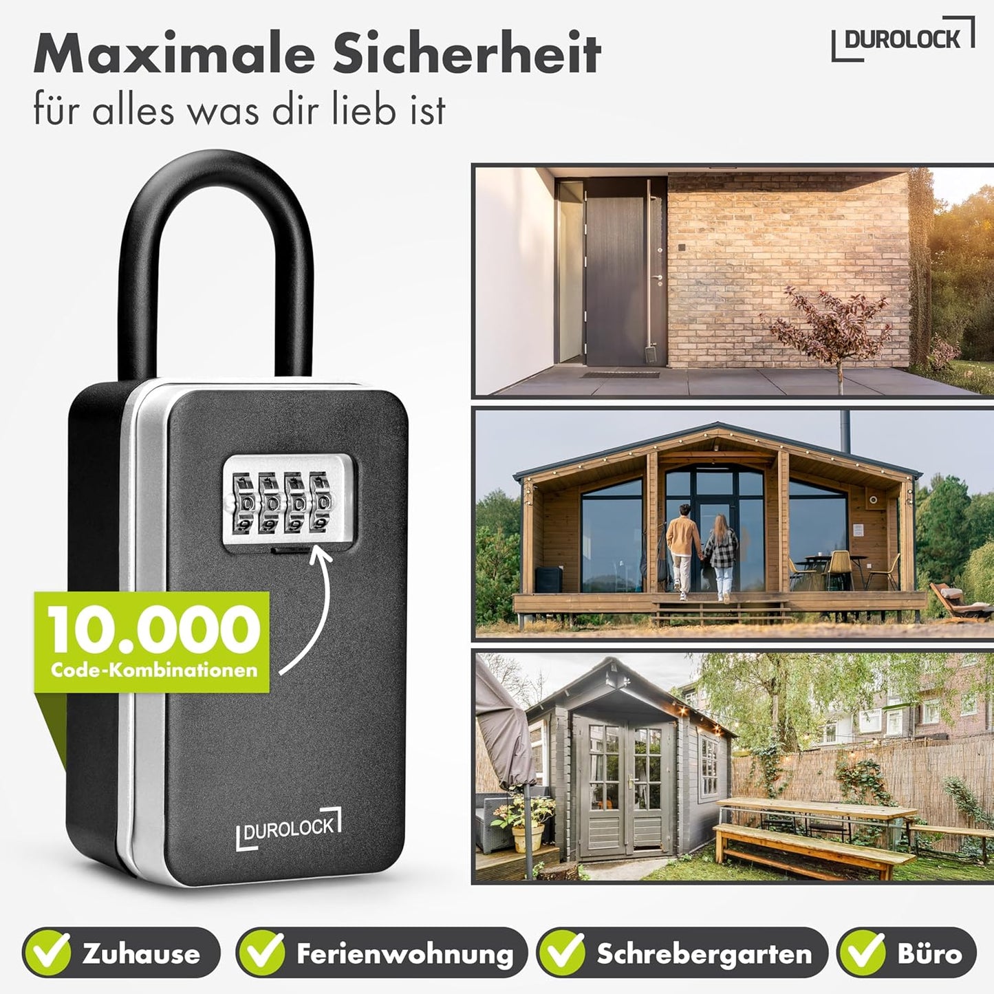 Schlüsselbox mit Zahlencode