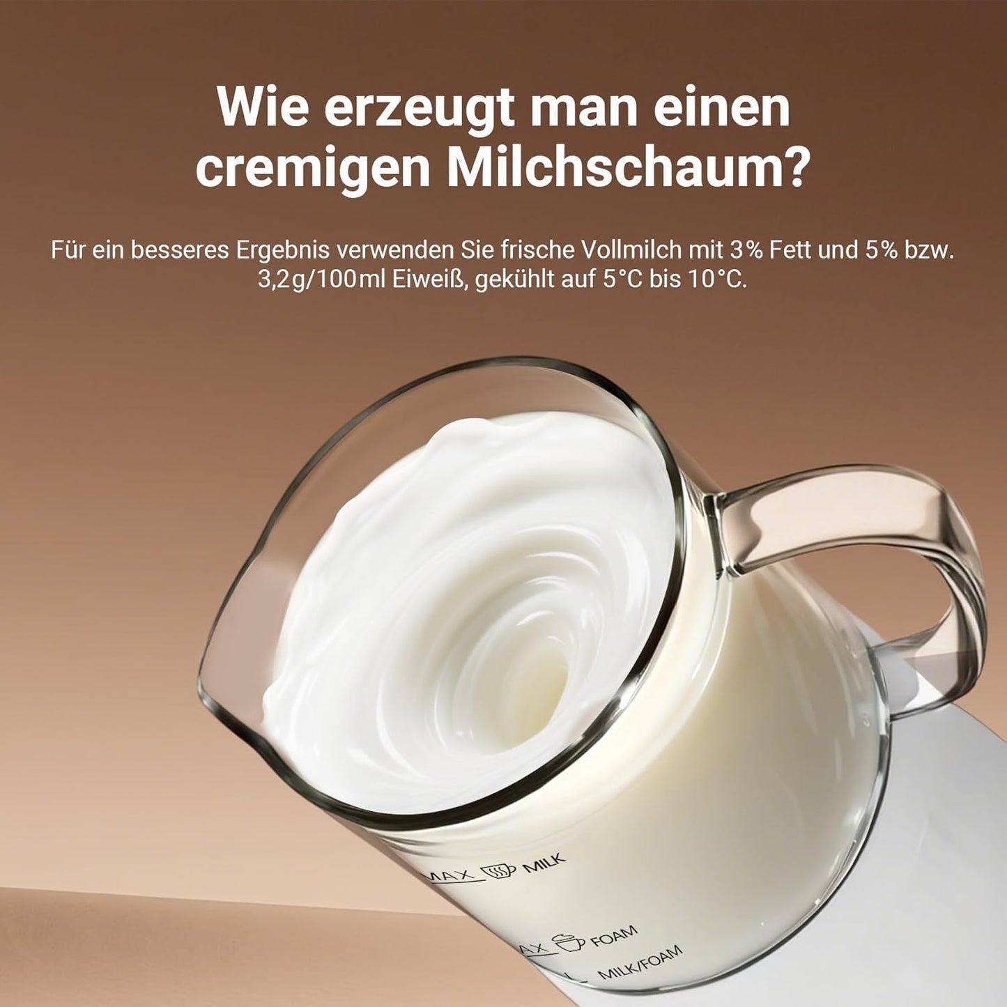 Elektrischer Milchaufschäumer