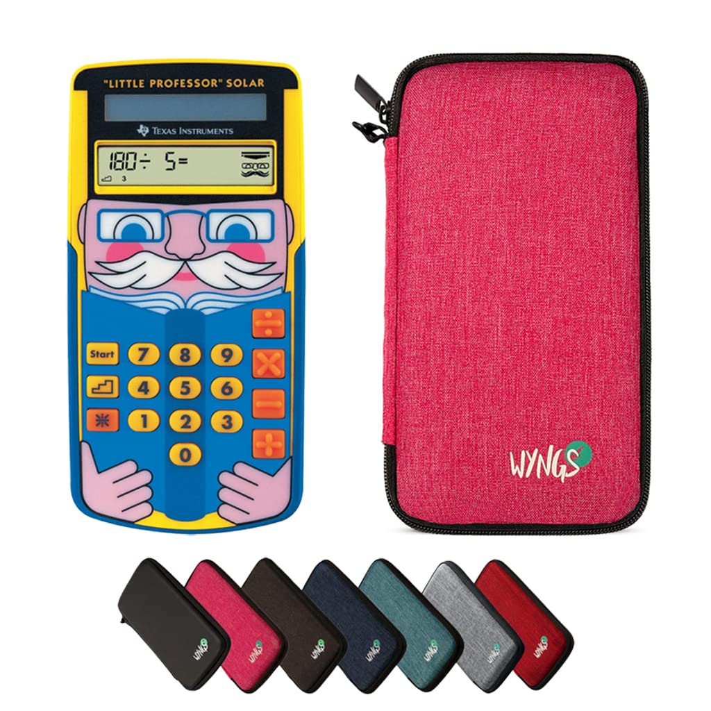 TI-Little Professor inkl. Schutztasche, Pink