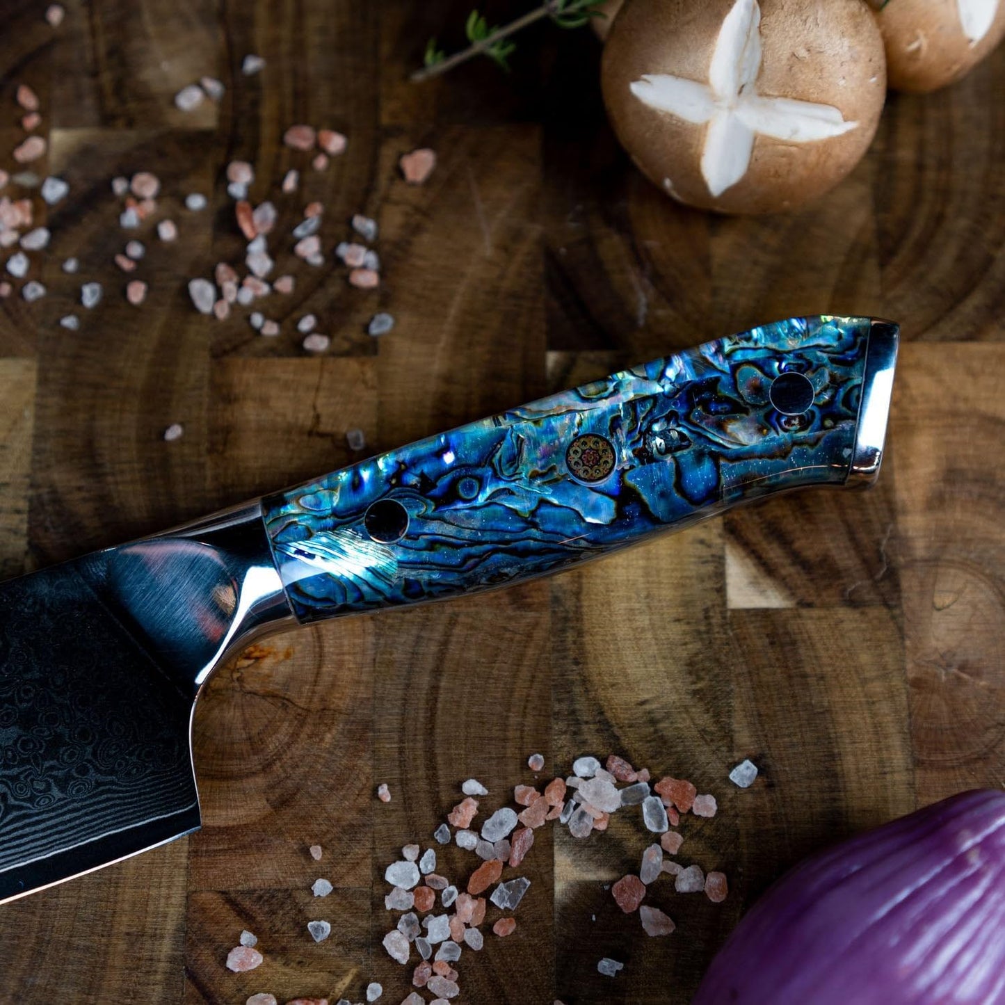 Abalone Kollektion - Santokumesser, Santoku 19cm