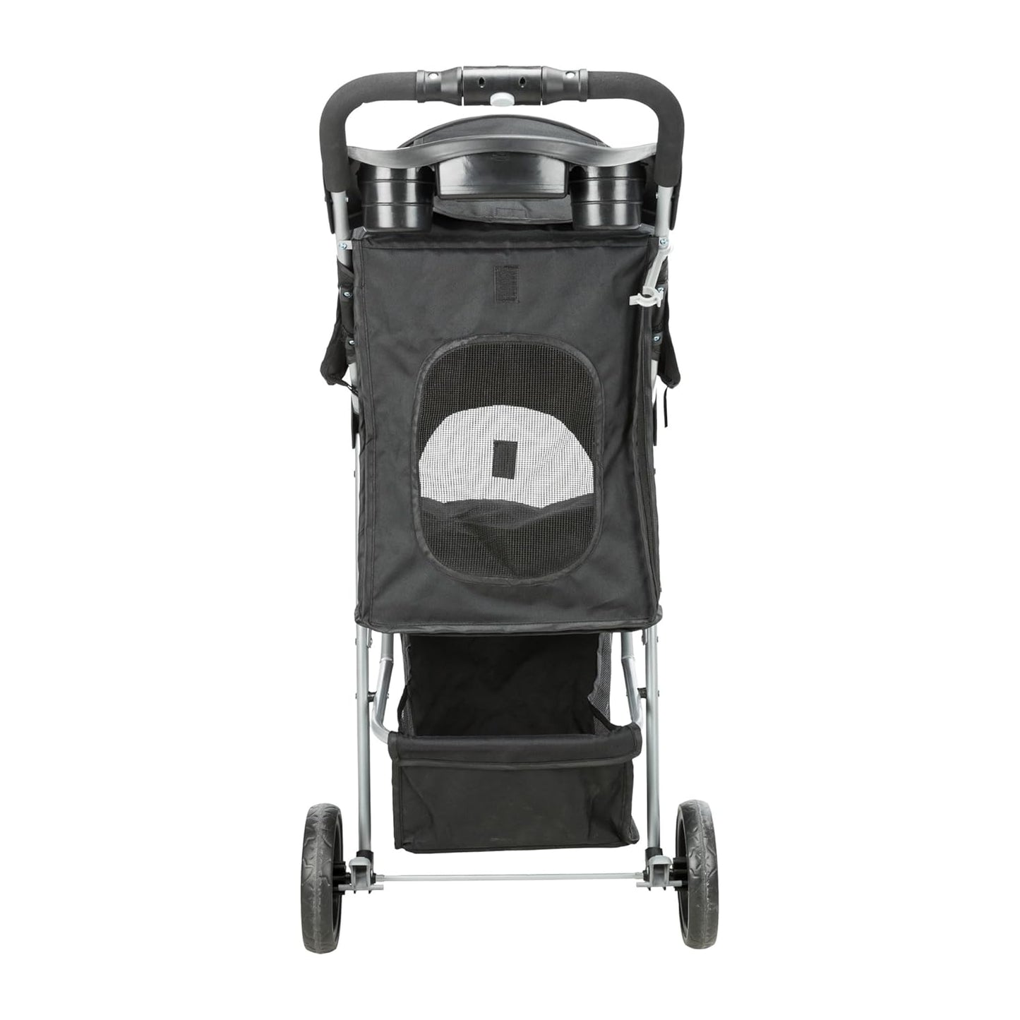 Buggy für Hunde bis 11 kg, Schwarz