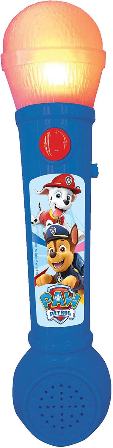 Paw Patrol Kinder-Mikrofon mit Lichteffekten, Paw Patrol
