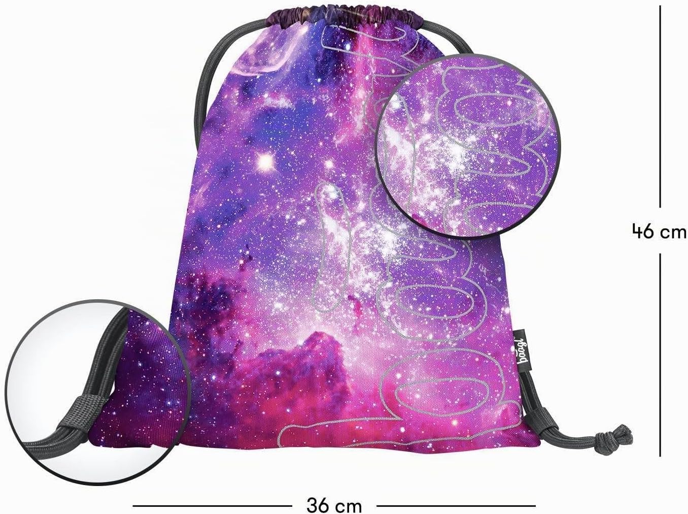 Federmäppchen und Turnbeutel Set, Galaxy