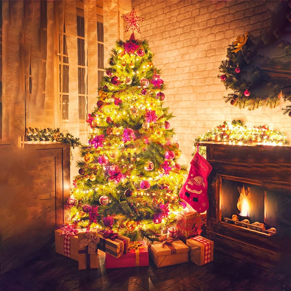Weihnachtsbeleuchtung, Warmweiss, 25M-1000 LED