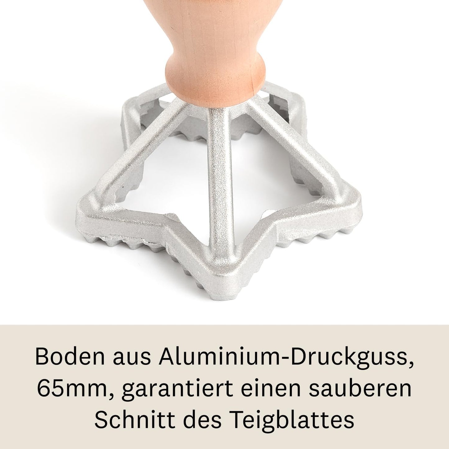 Sternförmige Ravioliform, Einzelbett 6,3 cm, Stern