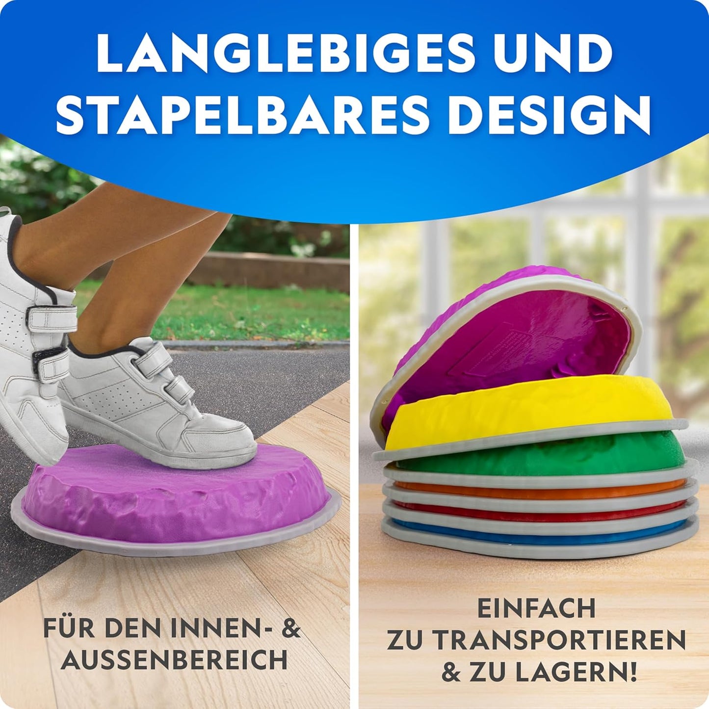 Trittsteine 10er-Set für Kinder