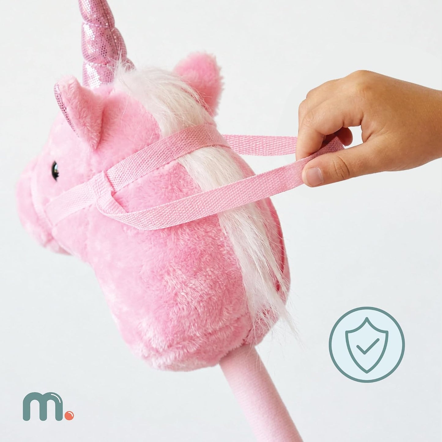 Einhorn-Steckenpferd für Kinder