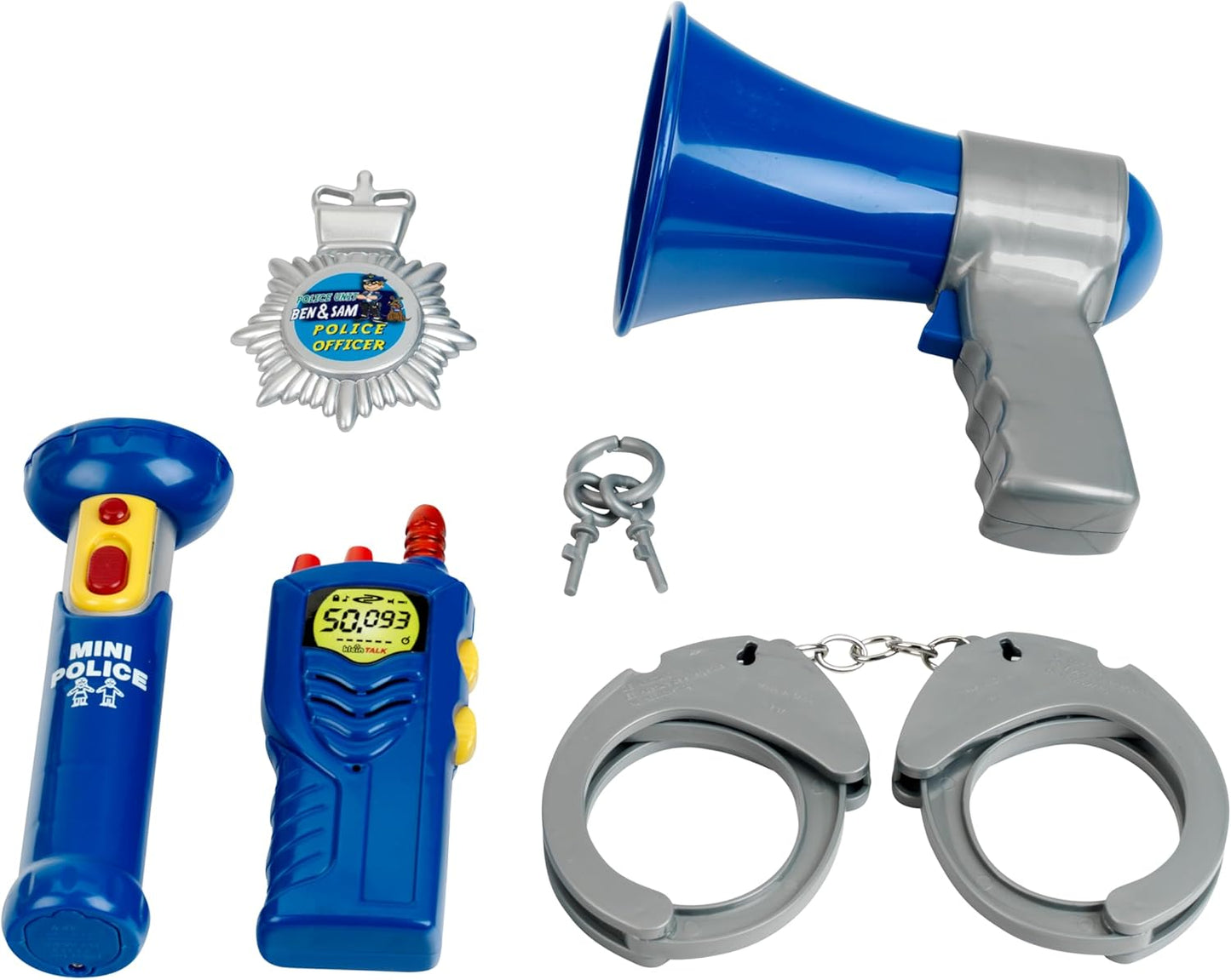Polizeikoffer Spielset mit Zubehör