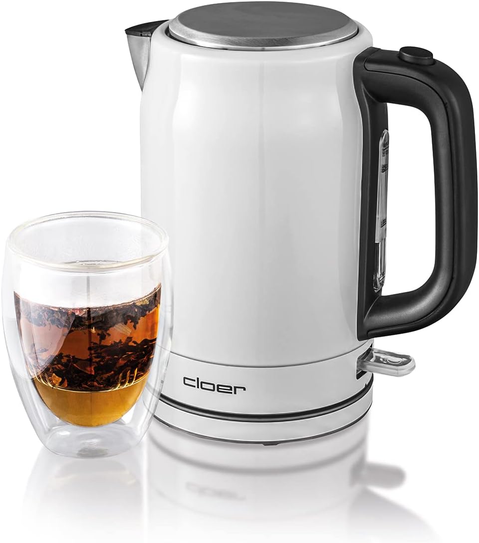 Wasserkocher 4521, Wasserkocher 1,7 Liter Weiss