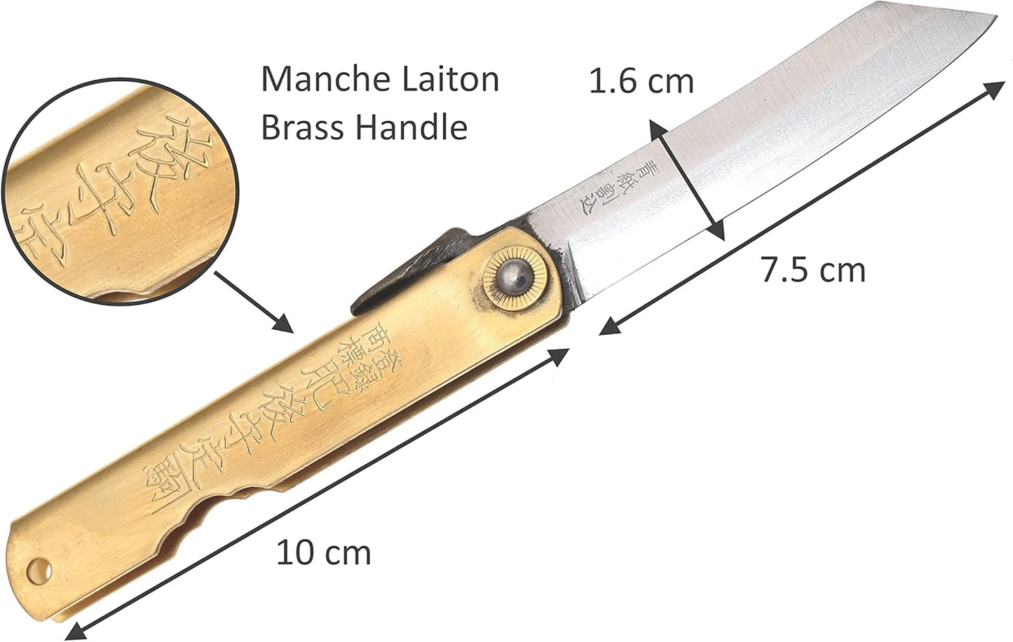Klappbares Higonokami Taschenmesser