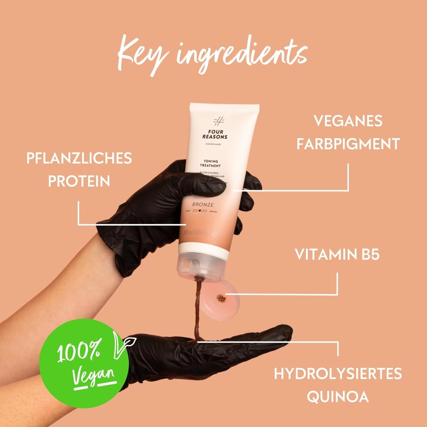 Haartönung Conditioner - Bronze, Bronze