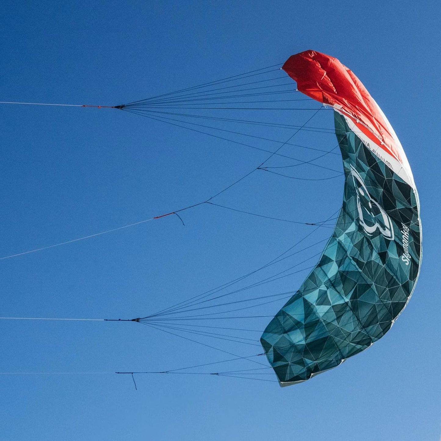 Trainer-Kite Windtrainer mit Bar, Lagoonblue 230.0 Zentimeter