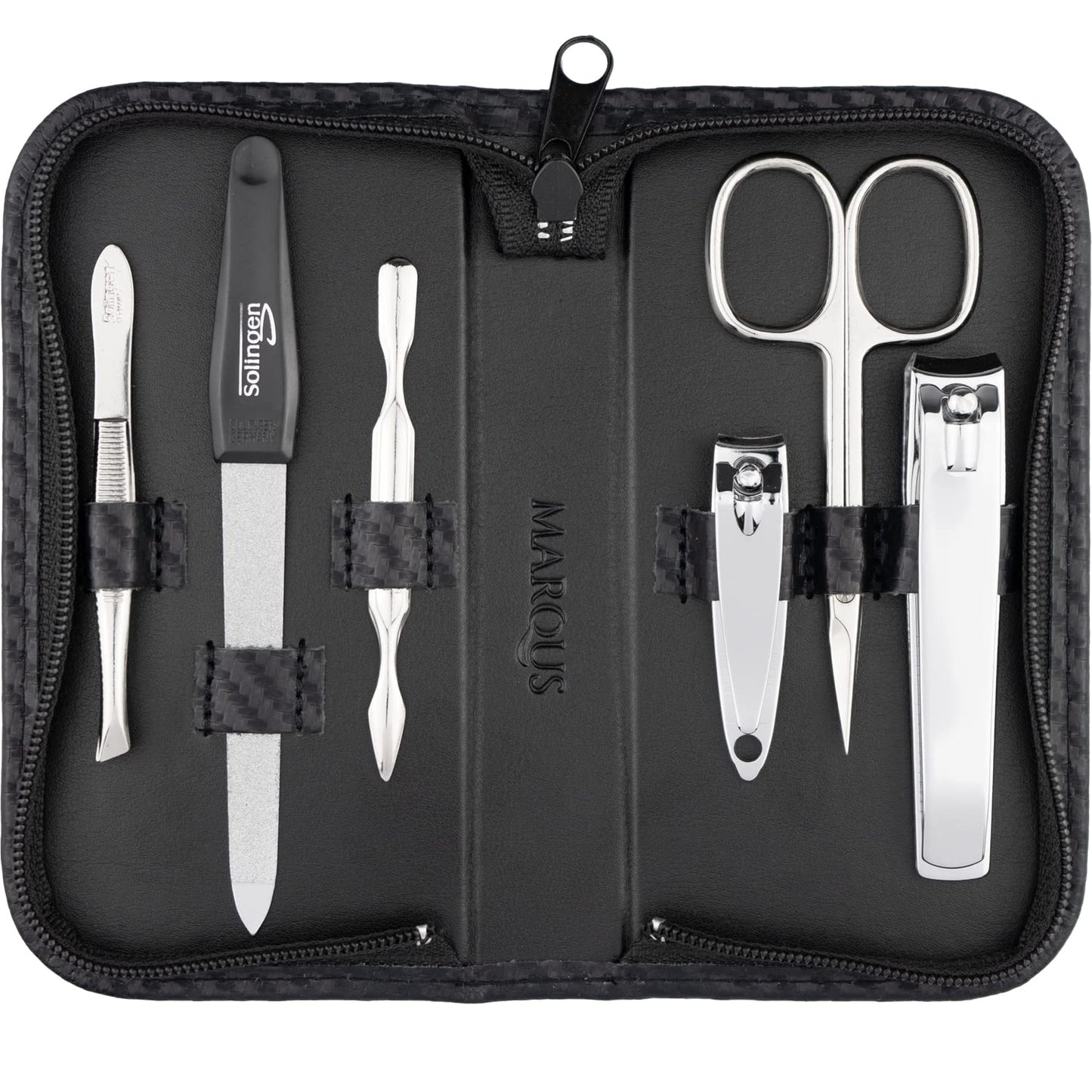 6-teiliges Maniküre Set, Carbon