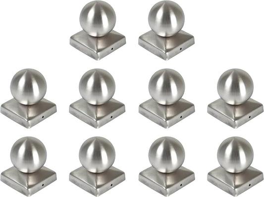 10er-Set Pfostenkappen, 10 Stück (1er Pack)|101 X 101 Mm
