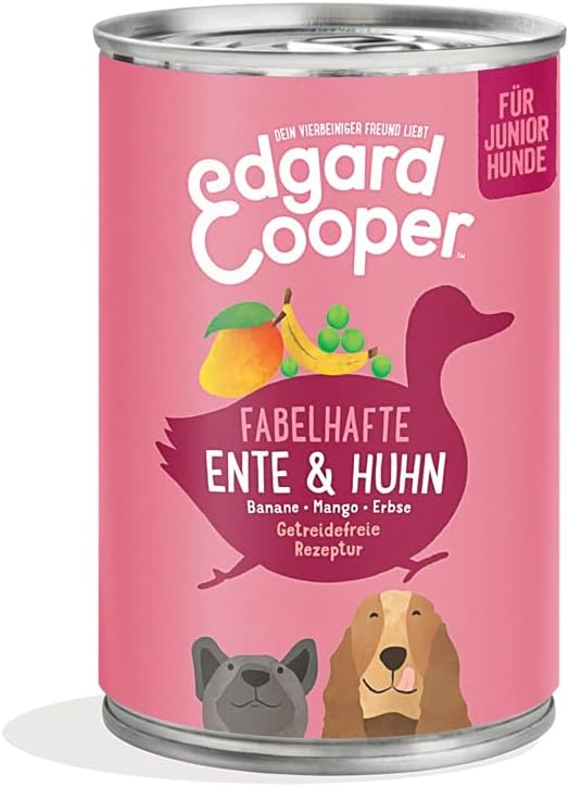 Hundefutter nass, Welpe Ente/Huhn