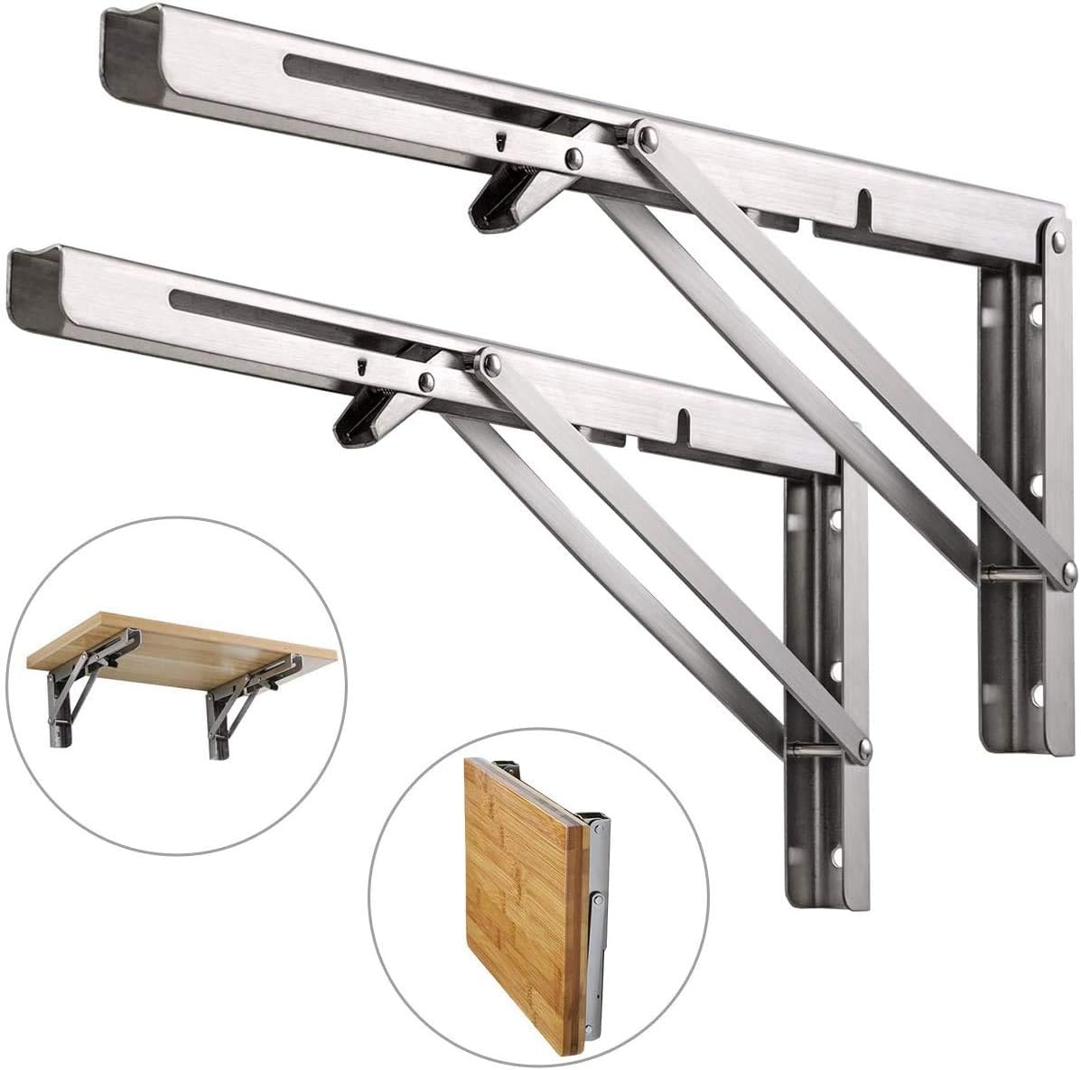 Klappkonsole Schwerlast, 450mm, 2 Stück