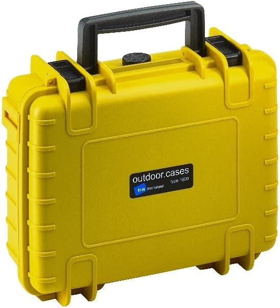 outdoor.case Typ 1000 RPD, Koffer, Gelb Typ 1000 - Innenmass 25x17x9cm
