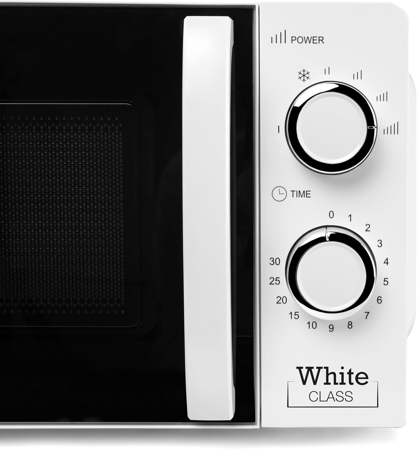 Mikrowelle mit 20L Kapazität, Ohne Grill. Weiss.