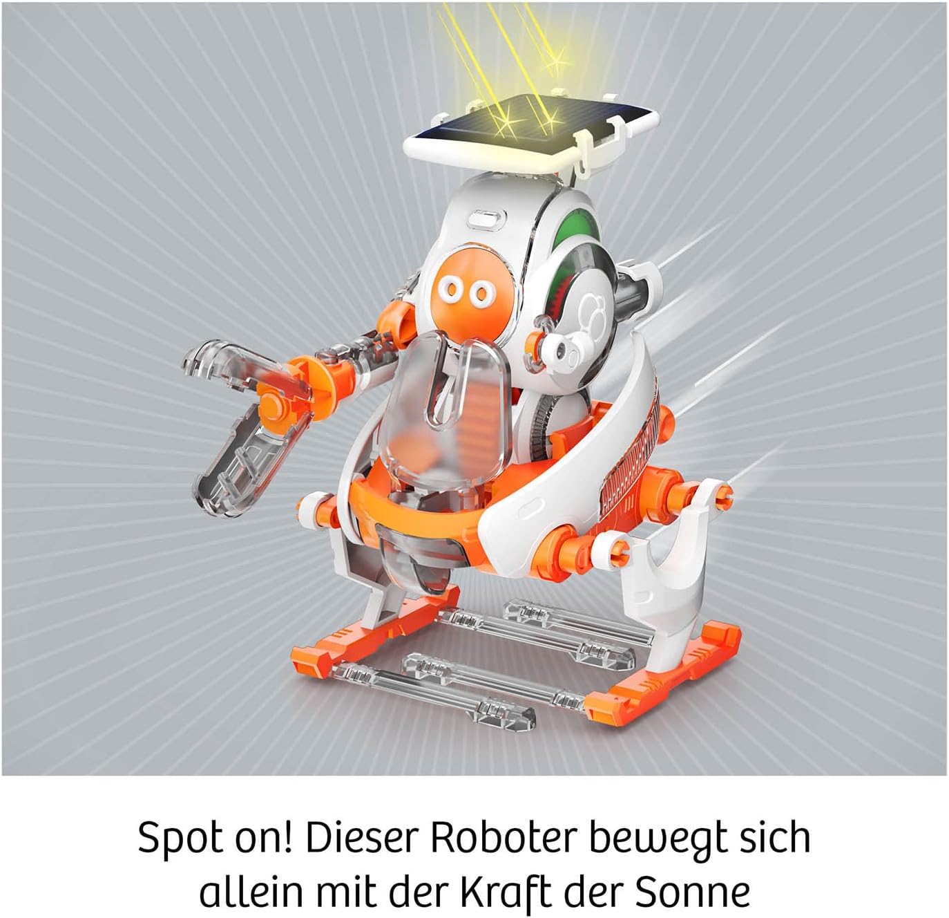 Solar Bots Bausatz (8 Modelle) für Kinder ab 8 Jahren, Solar Bots