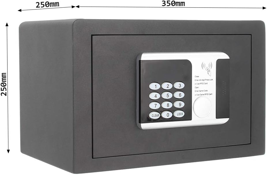 Möbeltresor mit Elektronikschloss und RFID-Technologie