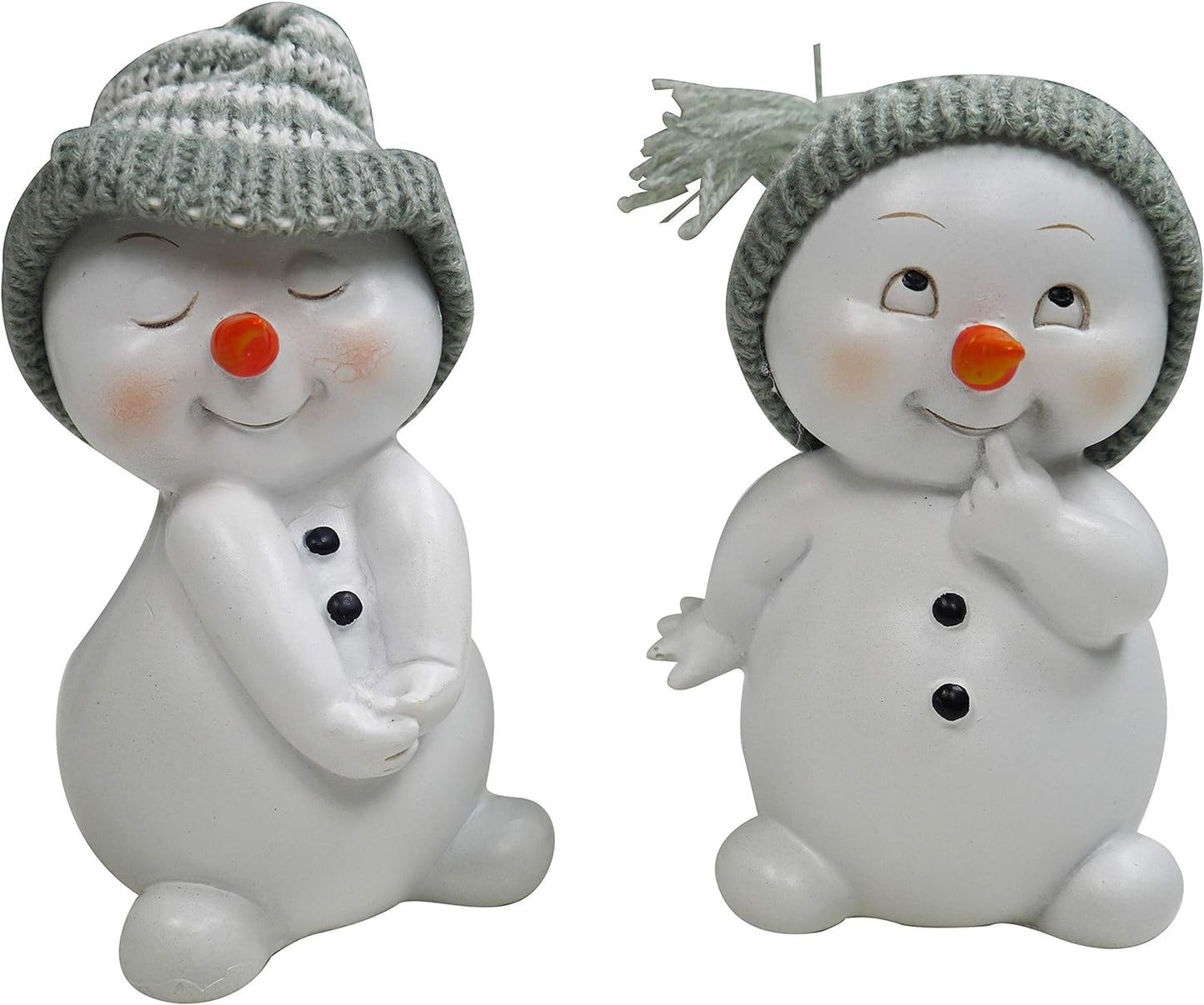 Schneemann Set, Grau