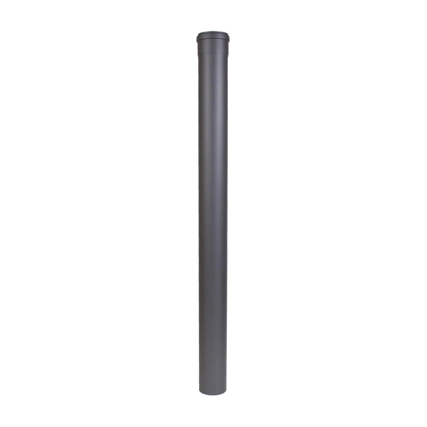 Pelletrohr Verlängerung 1000 mm, Ø 80 mm, Gussgrau, Gussgrau