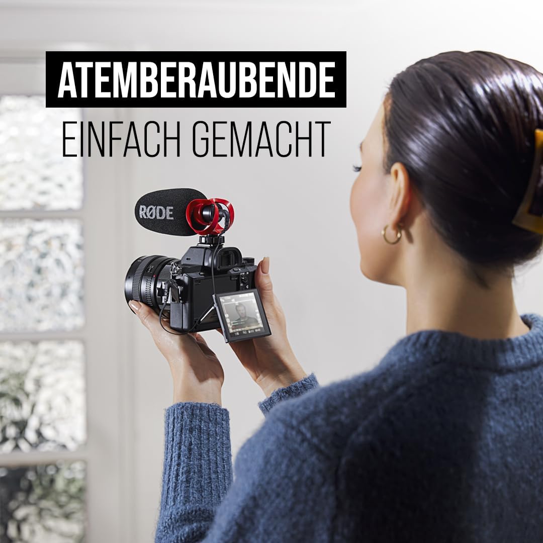 VideoMicro II Richtrohrmikrofon für Kamera/Mobilgerät, Single Einzeln