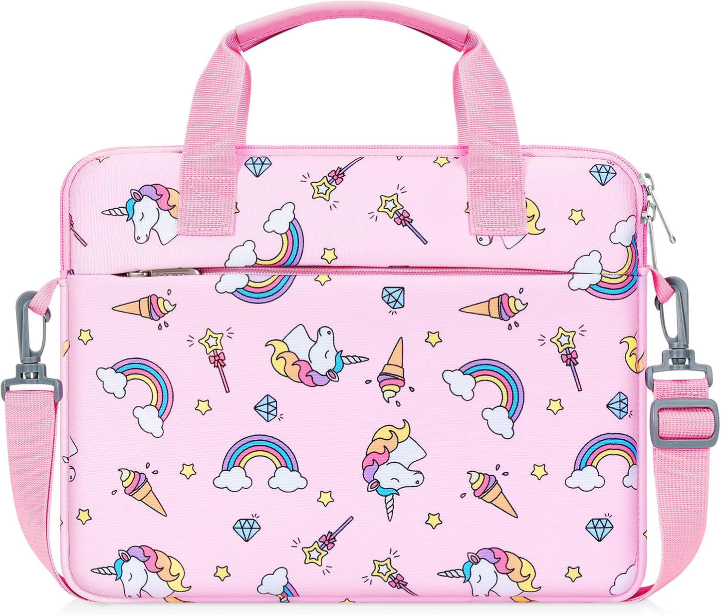 Kinder-Tablet-Tasche, Rosa Einhorn
