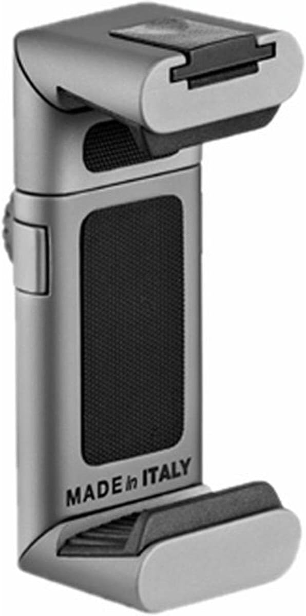 Universelle Smartphone-Halterung Twist Grip, Universal Smartphone Klemme Grau/silber - Matt