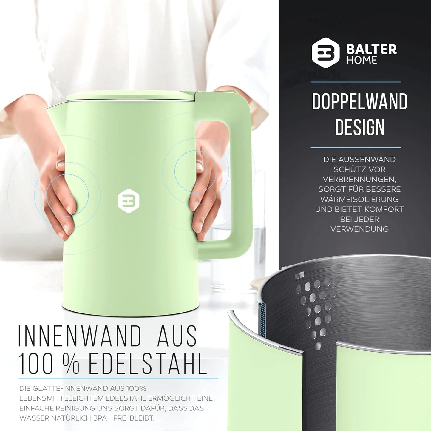 Wasserkocher WK-4, Mint