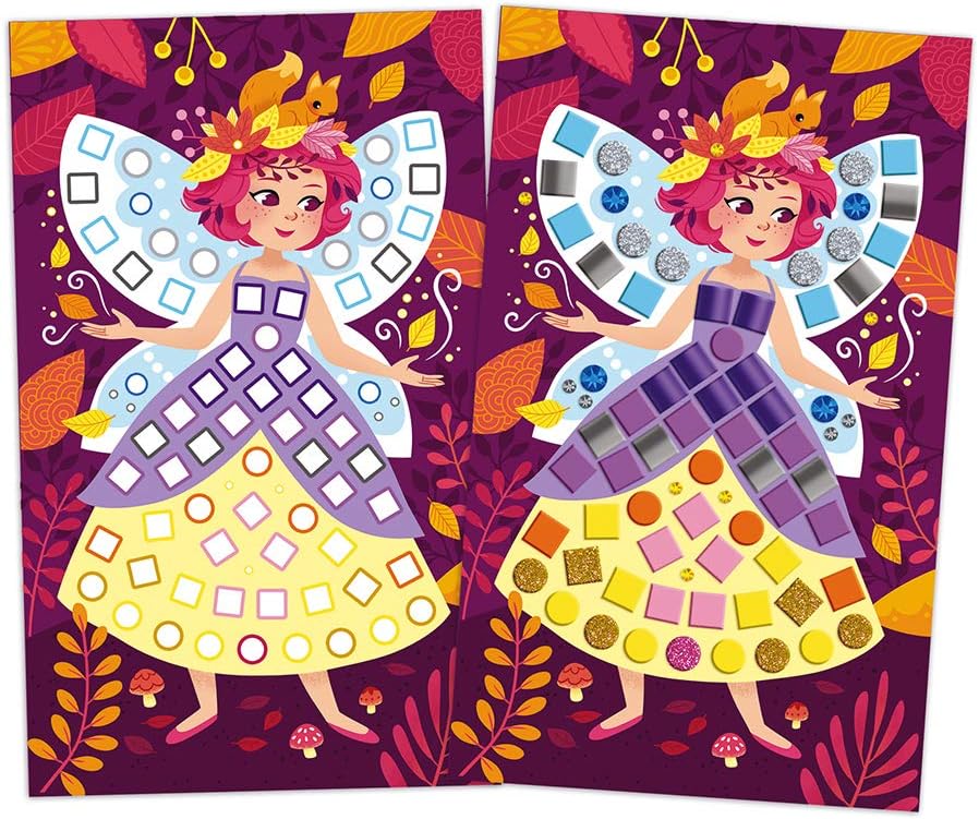 Mosaik-Set Prinzessinnen und Feen, Prinzessinnen und Feen