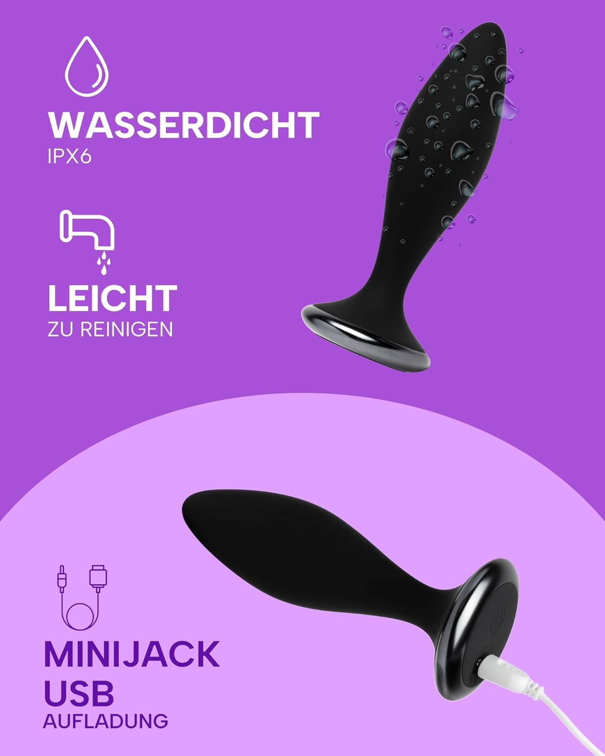 Analplug für Männer und Frauen