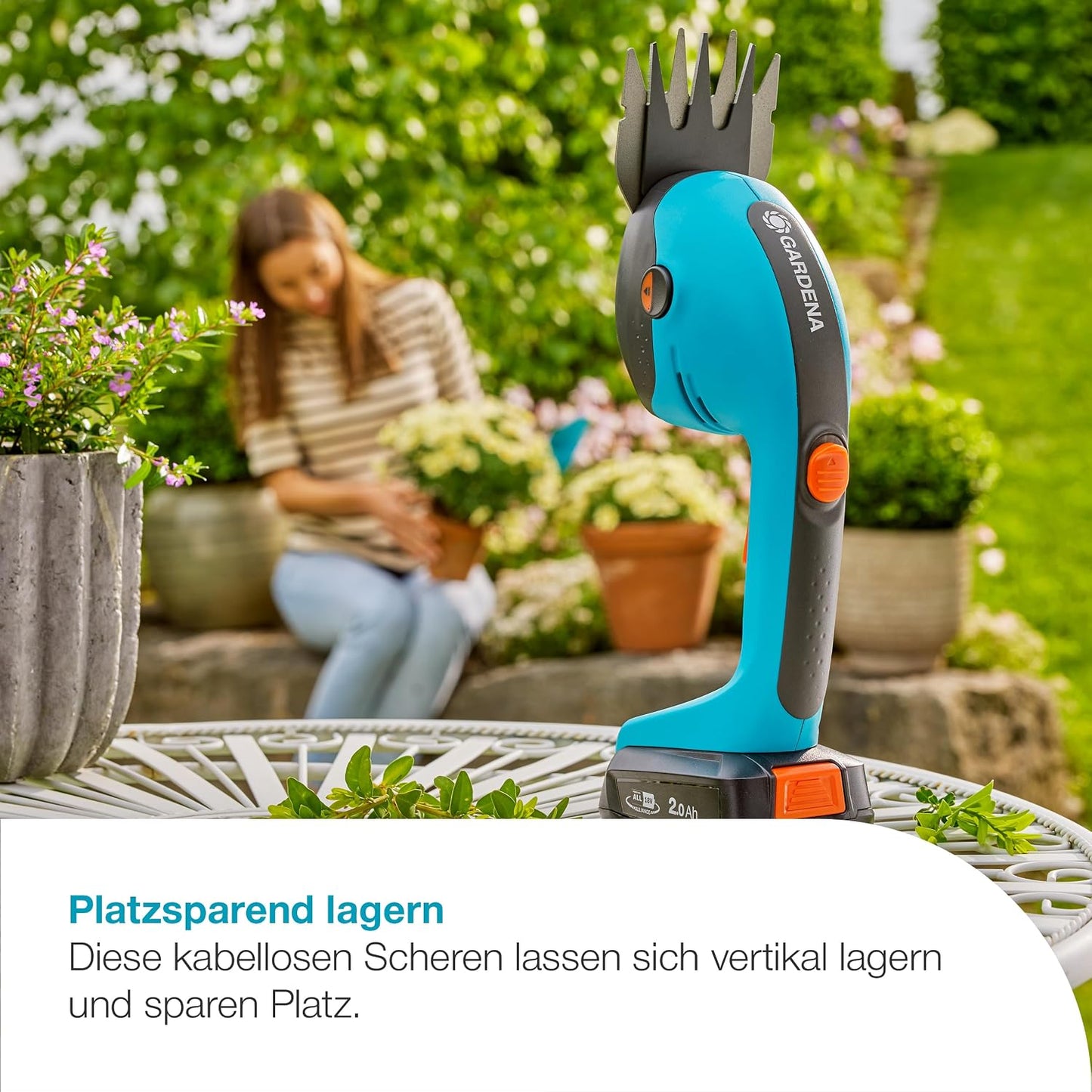 Akku-Gras- und Strauchschere PowerCut 20/18V P4A