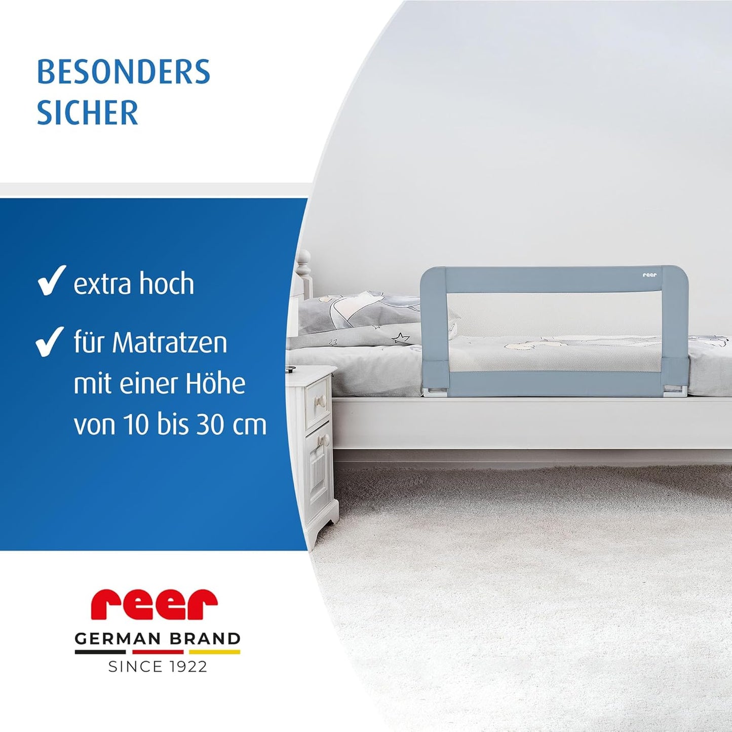 Sleep'n Keep Fallschutz, Bettlänge bis 180 cm