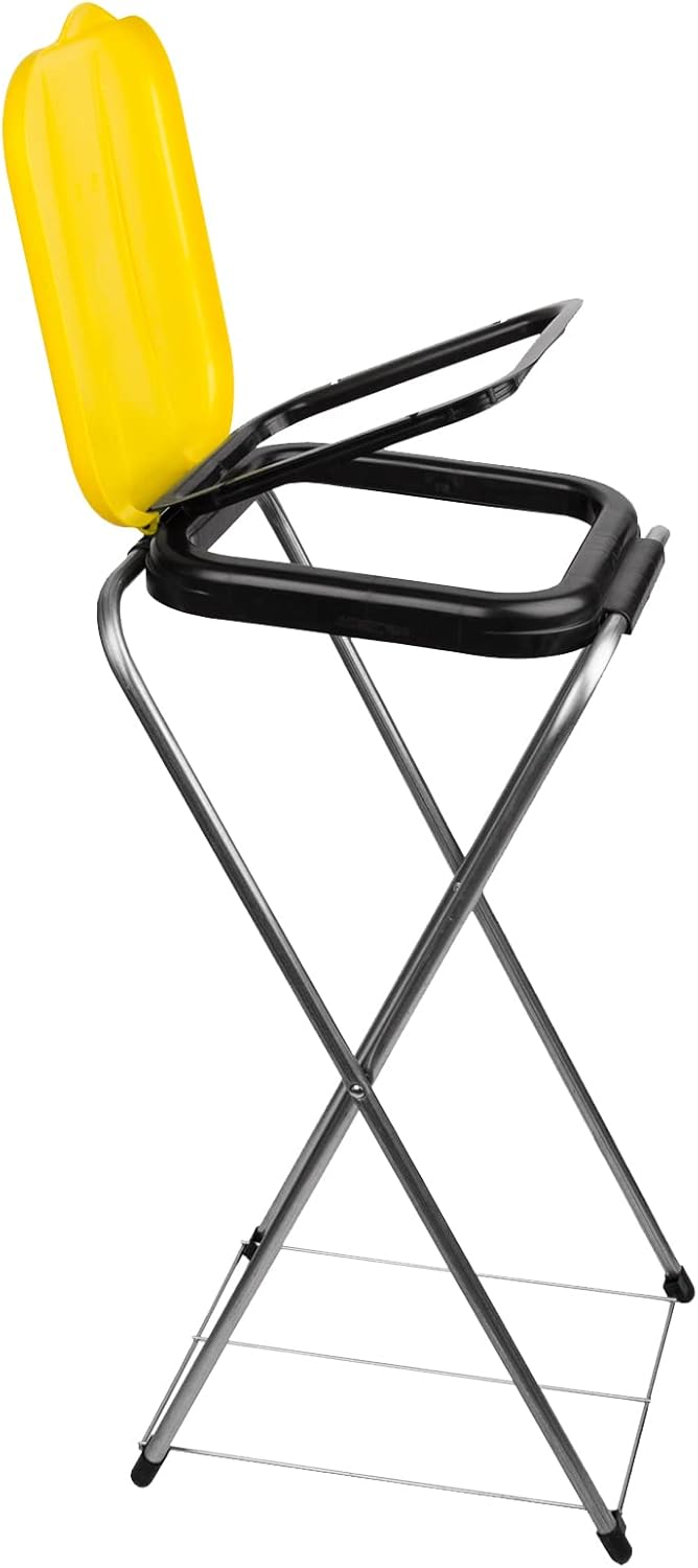 Müllsackhalter EasyFix mit Gitterboden, Gelb