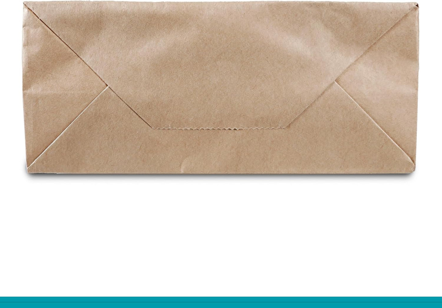 Kraftpapier-Tragetaschen 250 Stück, 18+8 x 22 cm - 250 Stück Braun