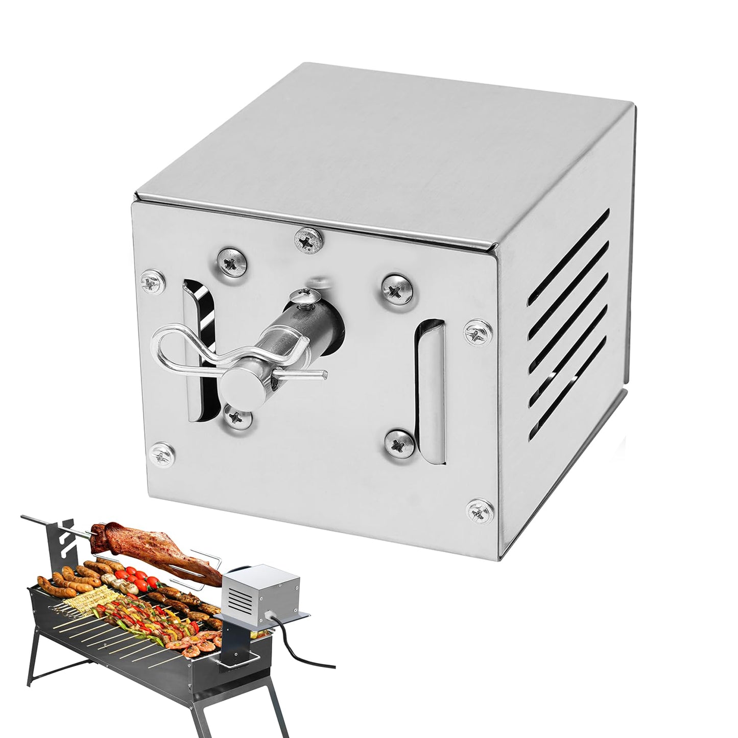 Grillmotor für Spiessbraten bis 100 kg