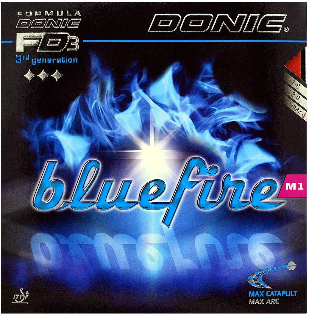 Bluefire M1 Tischtennisbelag, rot max