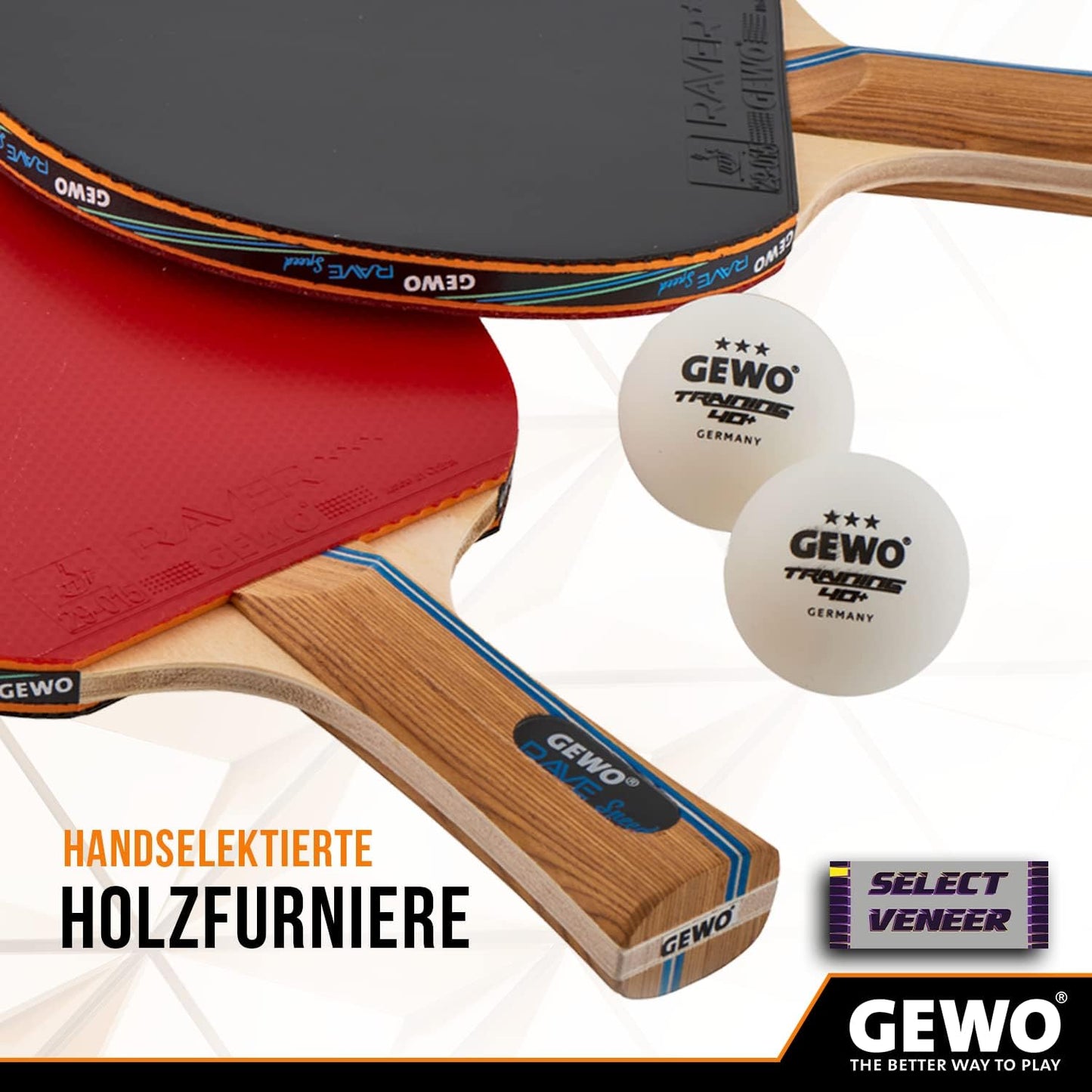 Rave Speed Tischtennisschläger Set