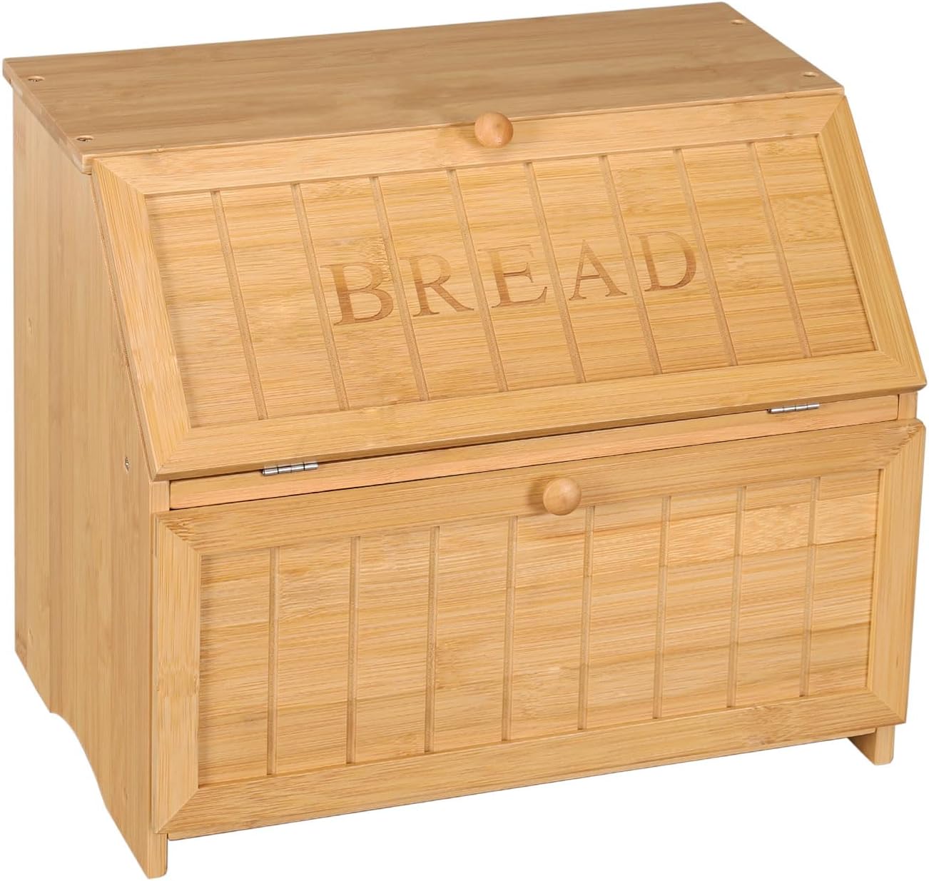 Brotkasten mit 2 Etagen, Vintage(15.3" x 9.8" x 12.6")