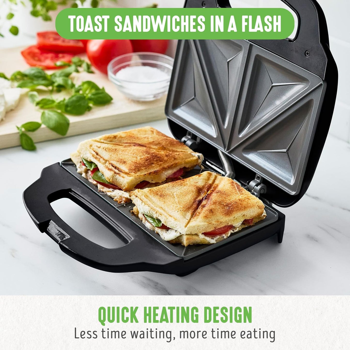 Sandwichmaker, Schwarz
