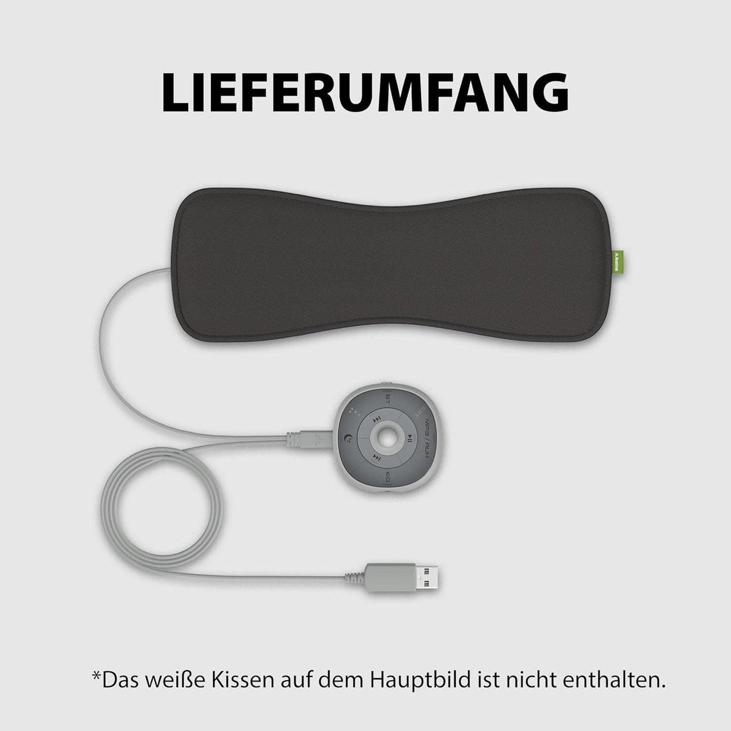 Bluetooth-Kissenlautsprecher mit Weissem Rauschen