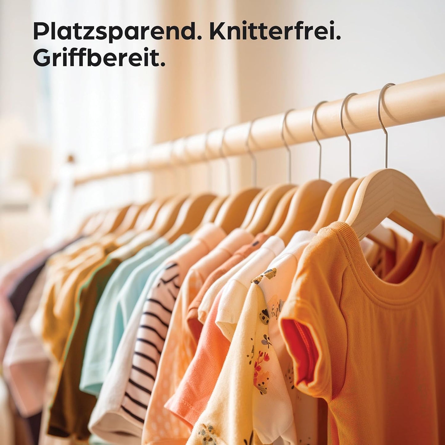 10er-Set Kinderkleiderbügel, 10 Stück