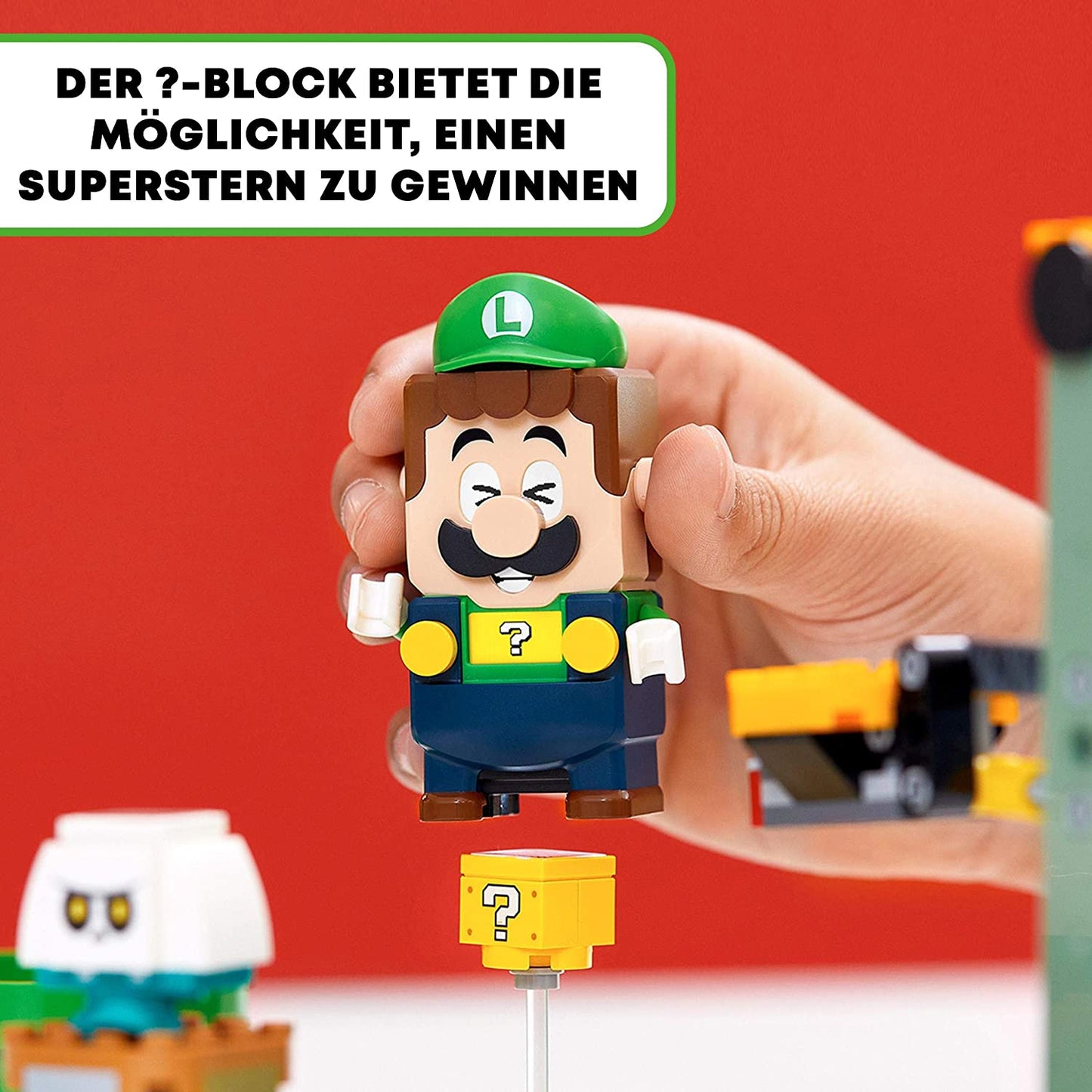 71387 Super Mario Abenteuer mit Luigi - Starterset, Konstruktionsspielzeug, Abenteuer mit Luigi Pack Keine Batterien enthalten