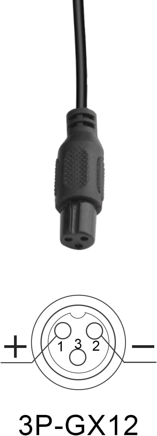 Li-Ion Ladegerät D-GX12 mit 3 Pin XLR Anschluss, D-GX12