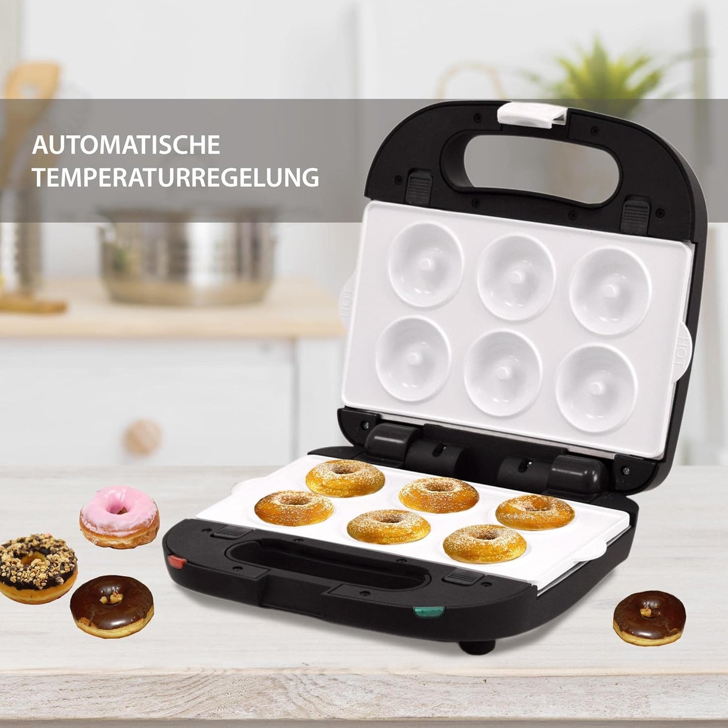 Donut Maker für 6 Donuts