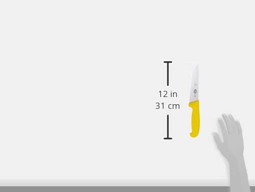 Schlachtmesser Fibrox, 16 cm|Gelb
